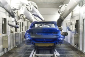 مراحل رنگ‌آمیزی خودرو